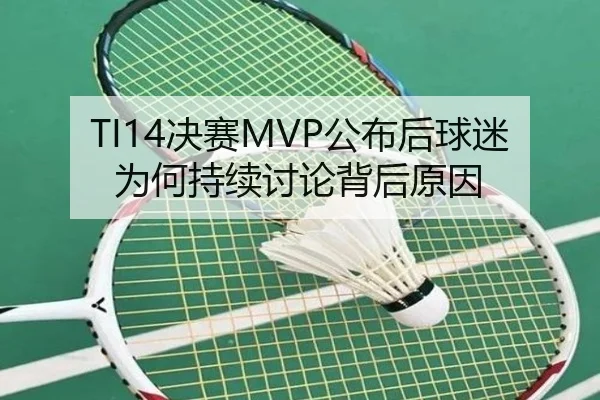 TI14决赛MVP公布后球迷为何持续讨论背后原因